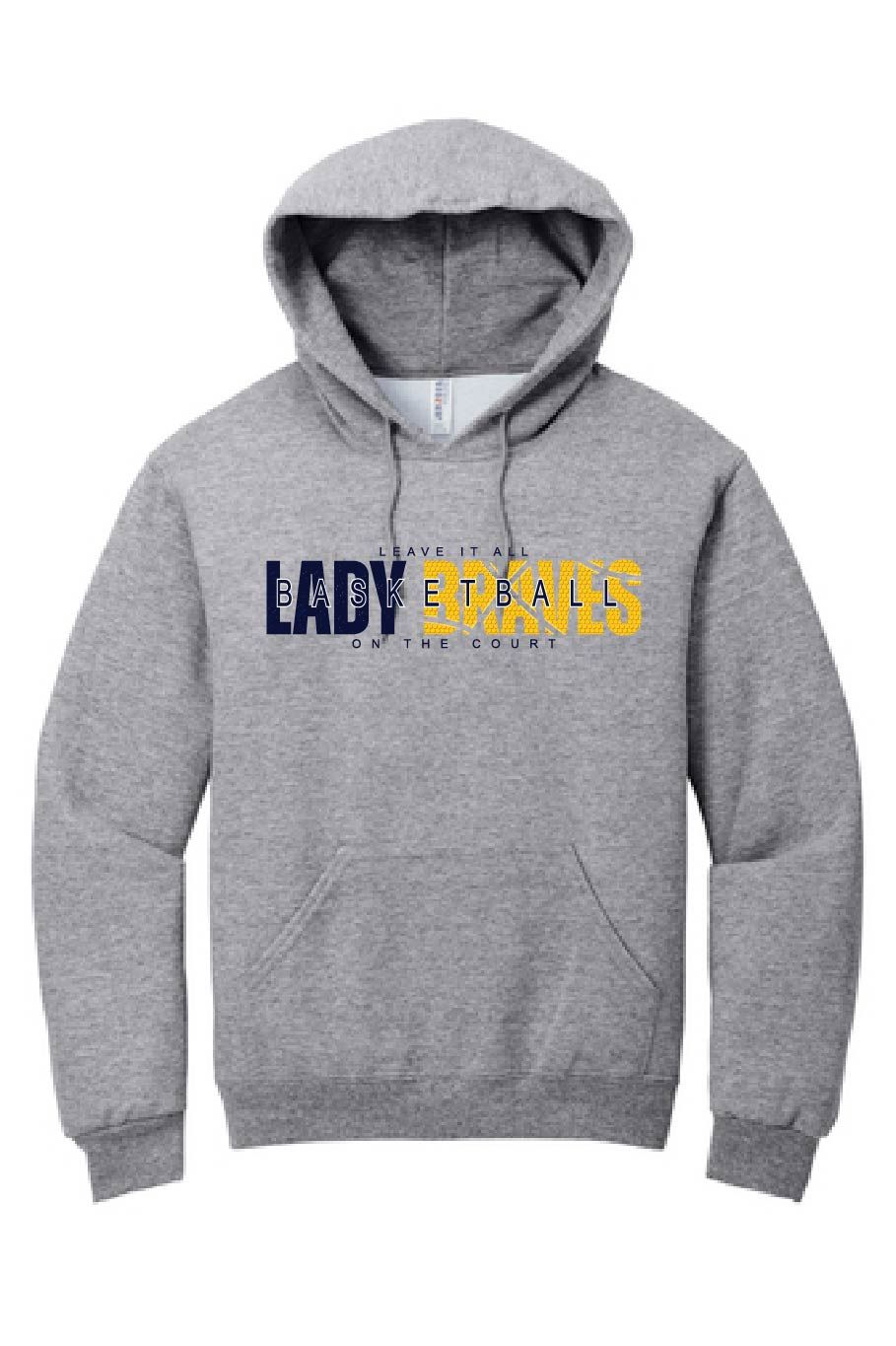 UNISEX GREY HOODIE