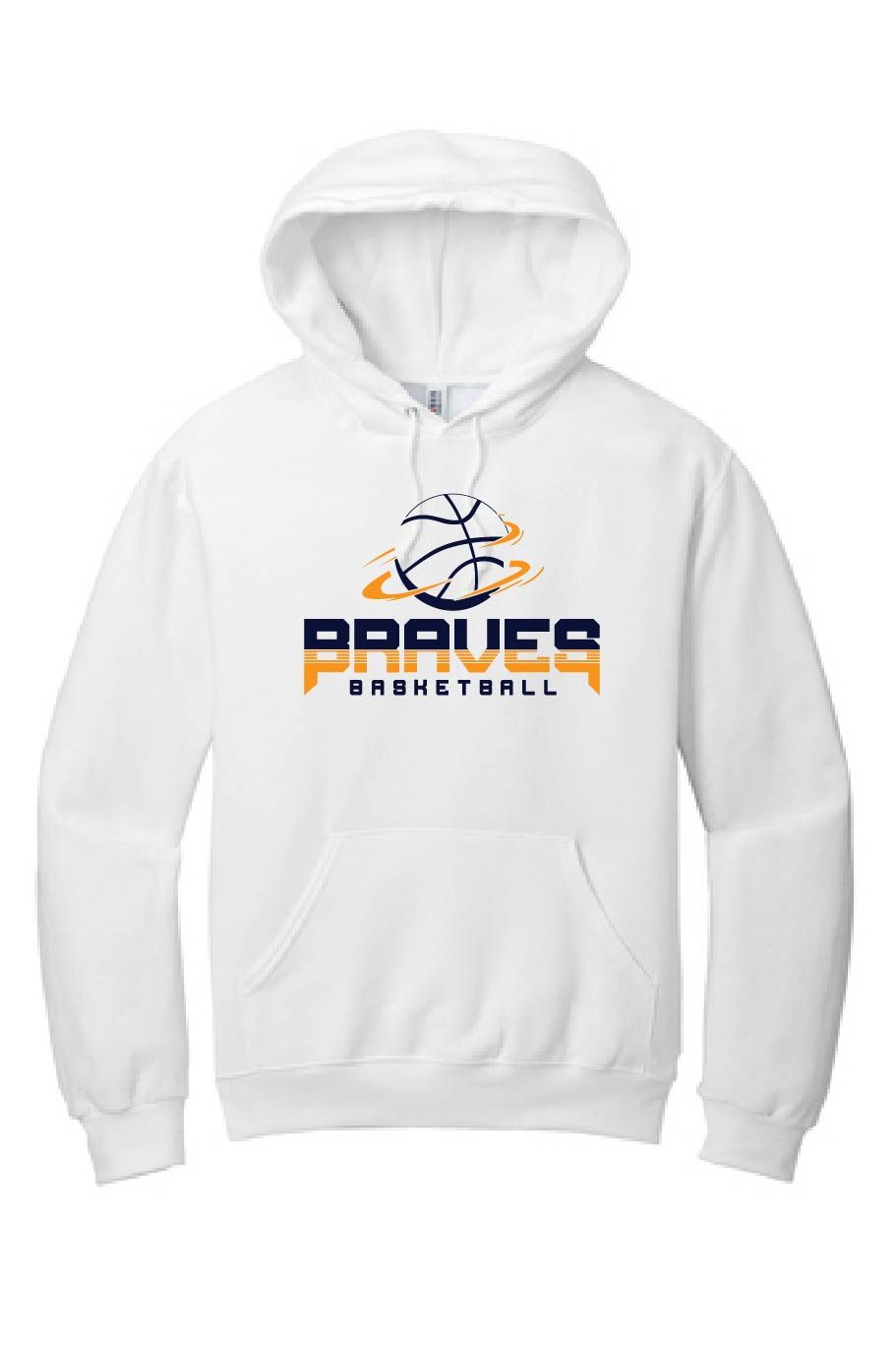 UNISEX WHITE HOODIE