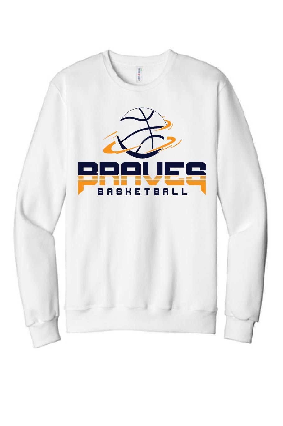 UNISEX WHITE CREWNECK