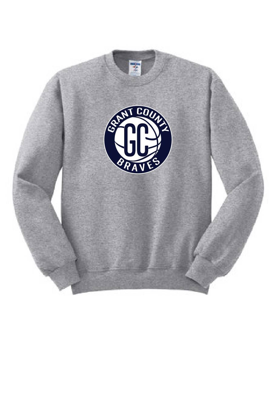 UNISEX GREY CREWNECK