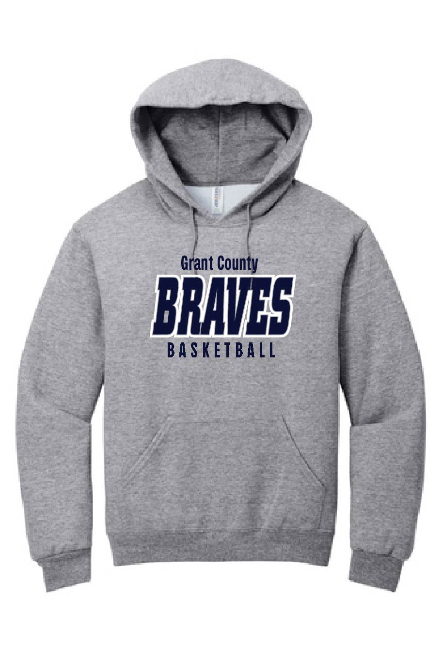 UNISEX GREY HOODIE