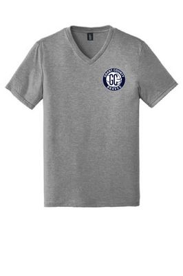 UNISEX GREY V NECK