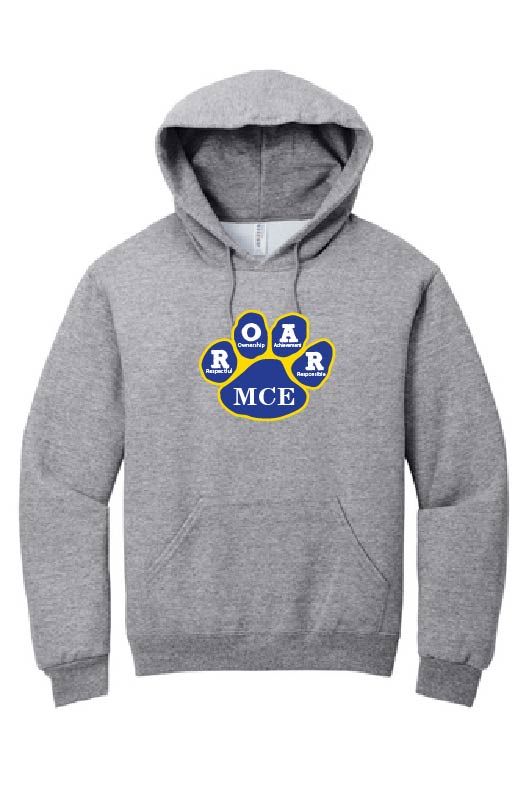 UNISEX GREY HOODIE