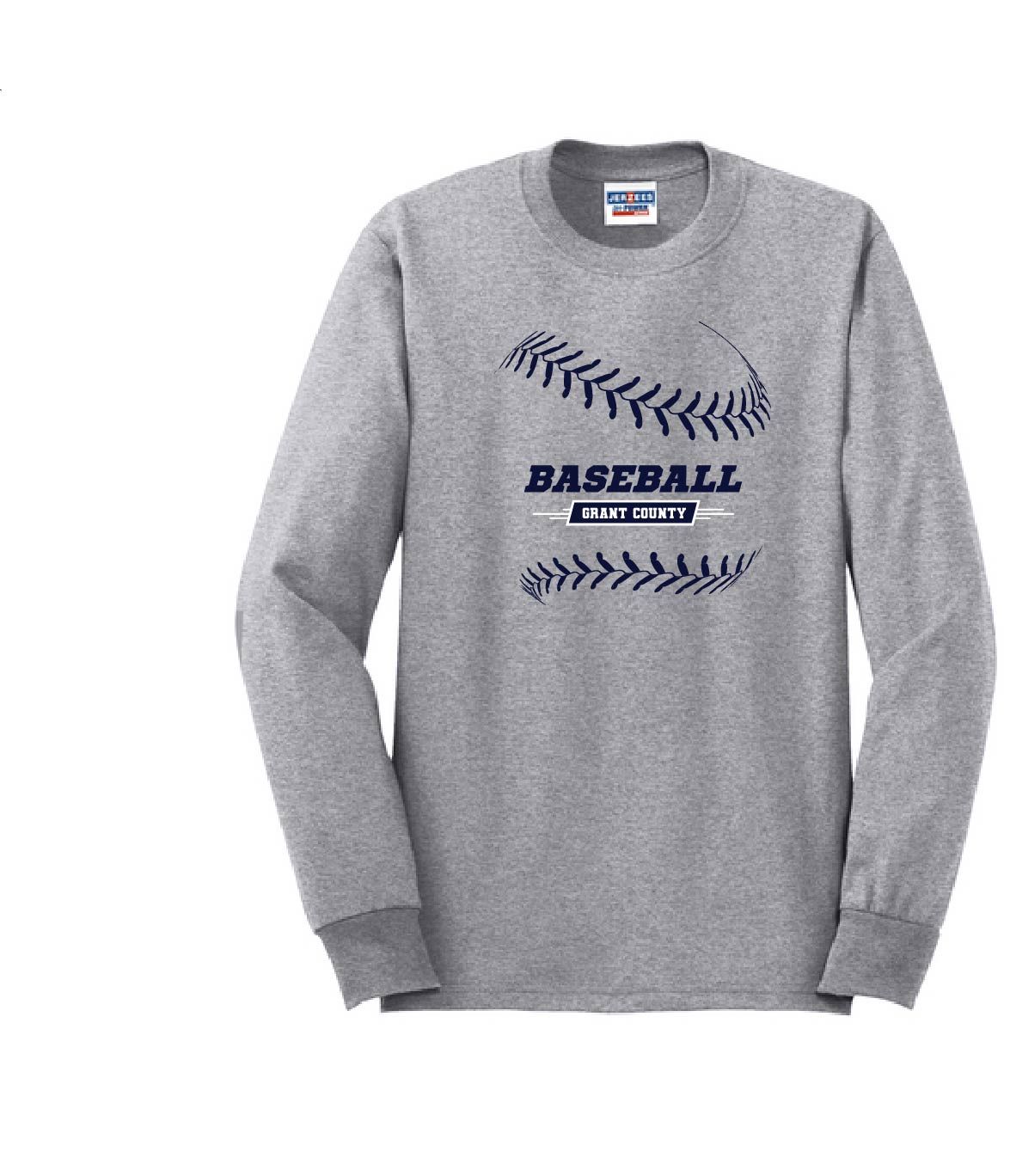 UNISEX GREY LONG SLEEVE