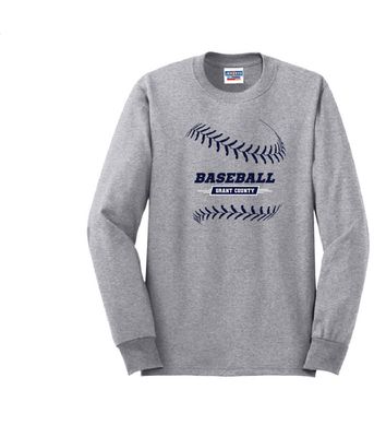 UNISEX GREY LONG SLEEVE