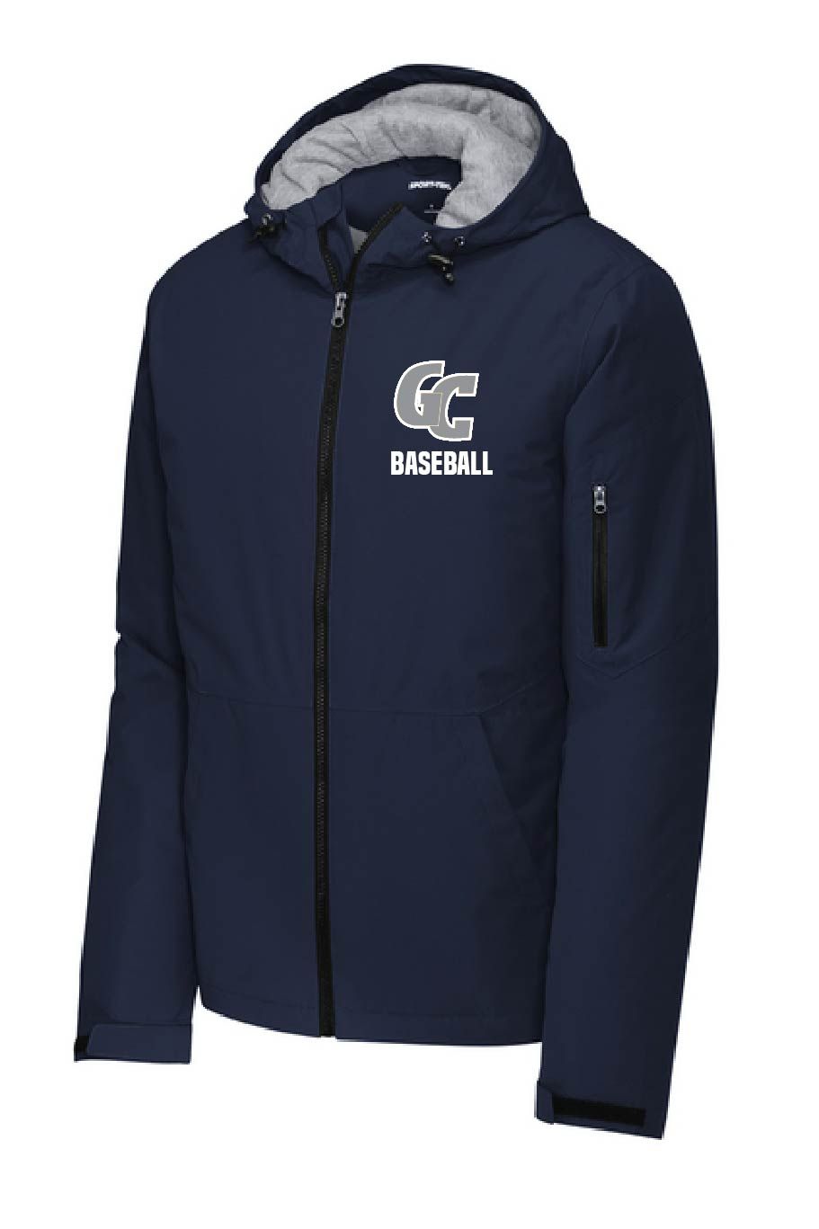 UNISEX NAVY WATERPROOF JACKET