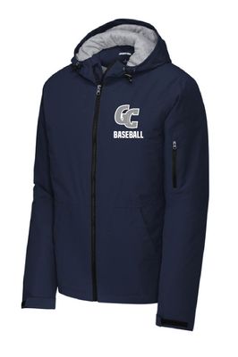 UNISEX NAVY WATERPROOF JACKET