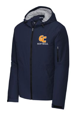 UNISEX NAVY WATERPROOF INSULATED JACKET