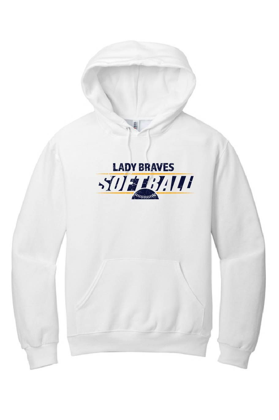 UNISEX WHITE HOODIE