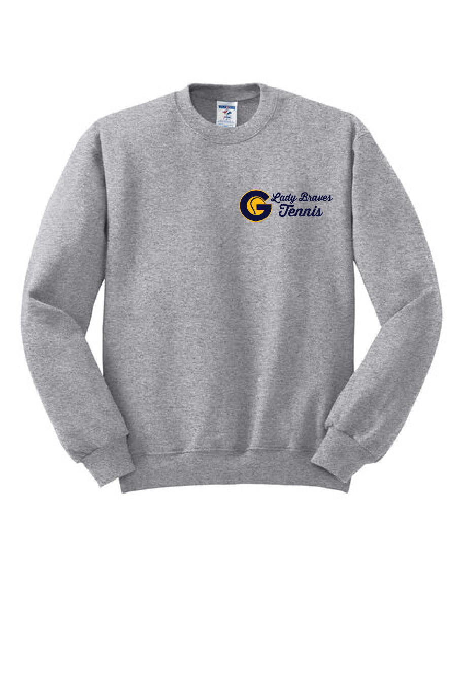 UNISEX GREY CREWNECK