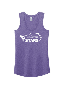 WOMEN&#39;S PURPLE RACERBACK TANK
