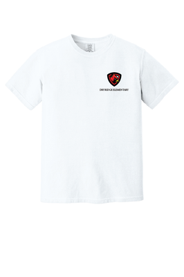 UNISEX  WHITE TEE