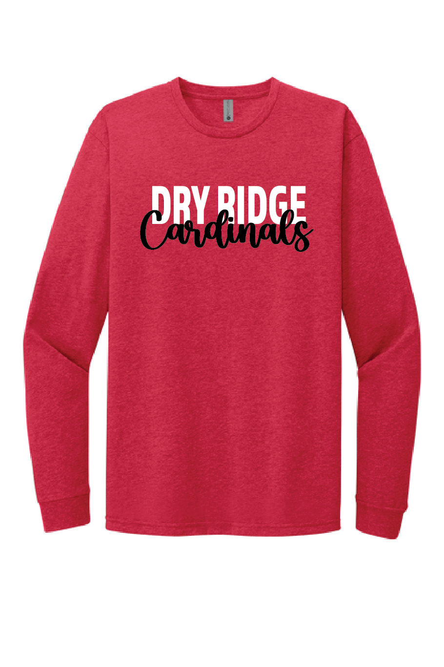 UNISEX RED LONG SLEEVE