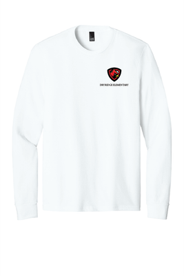 UNISEX WHITE LONG SLEEVE