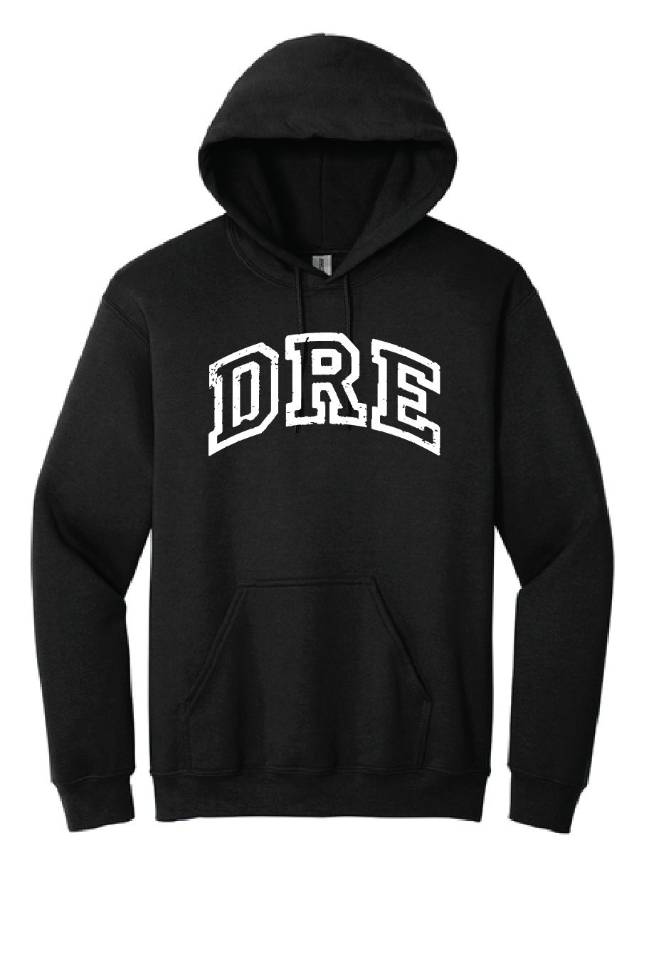 UNISEX BLACK HOODIE
