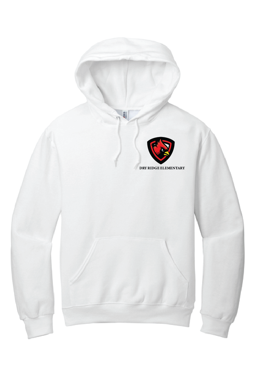 UNISEX WHITE HOODIE