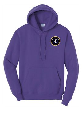 UNISEX PURPLE HOODIE