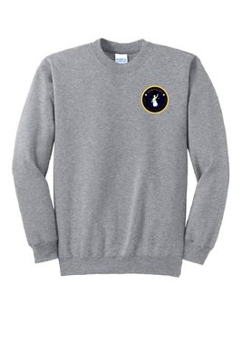 UNISEX GREY CREWNECK