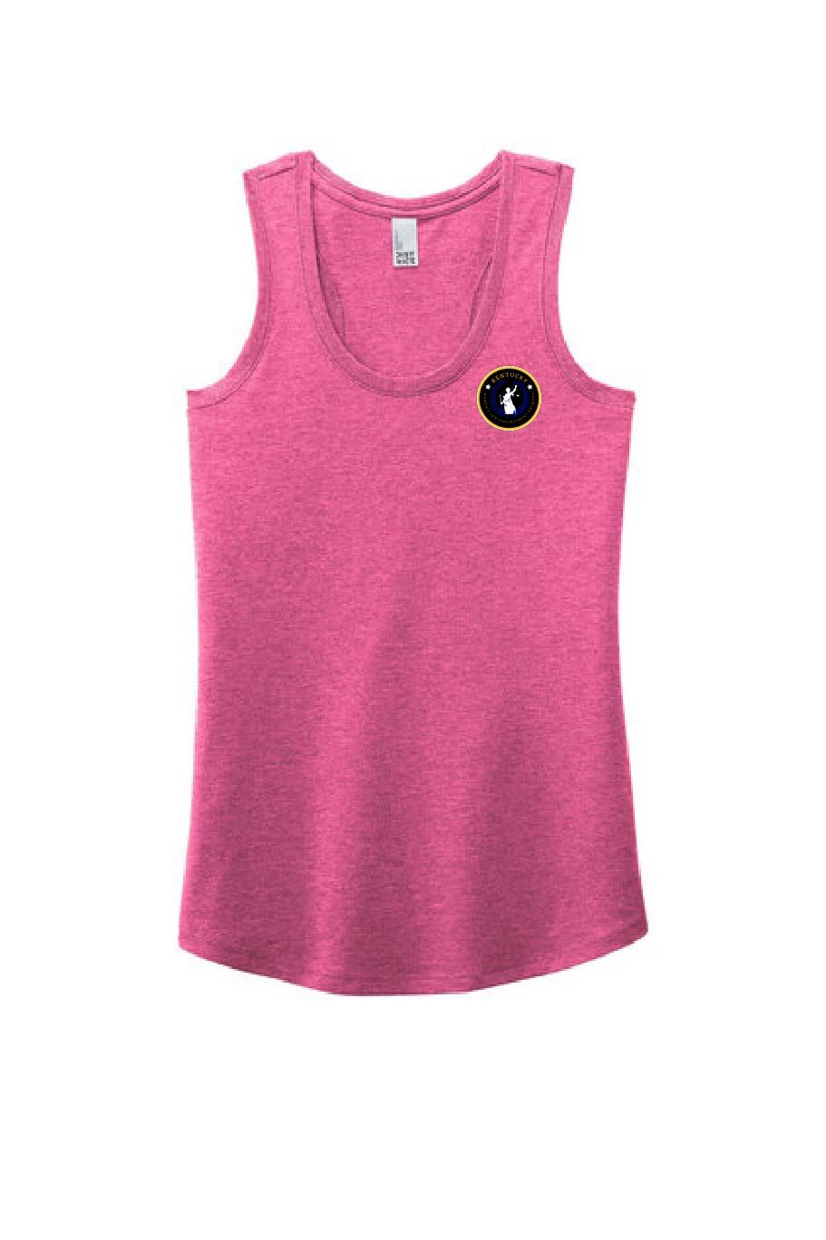 WOMEN&#39;S PINK RACERBACK TANK