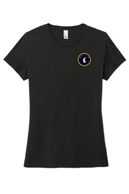 WOMENS&#39; BLACK TEE
