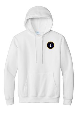 UNISEX WHITE HOODIE