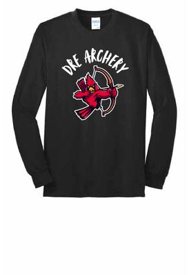 UNISEX BLACK LONG SLEEVE