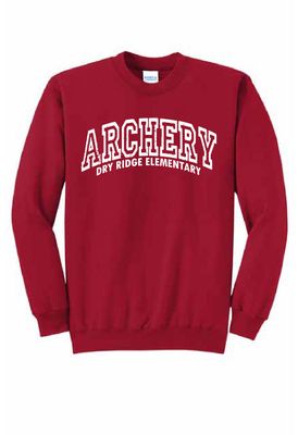UNISEX RED CREWNECK