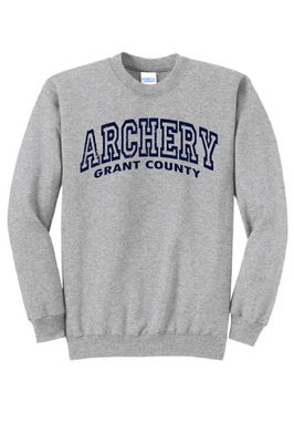 UNISEX GREY CREWNECK