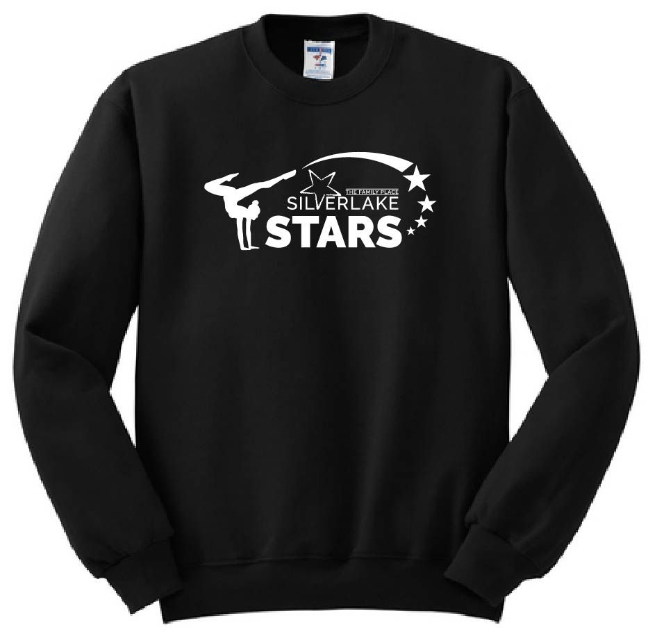 UNISEX BLACK CREWNECK