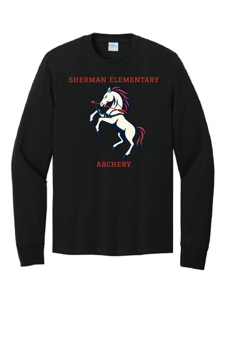 UNISEX BLACK LONG SLEEVE