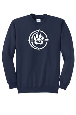 UNISEX NAVY CREWNECK
