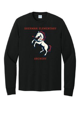 UNISEX BLACK LONG SLEEVE