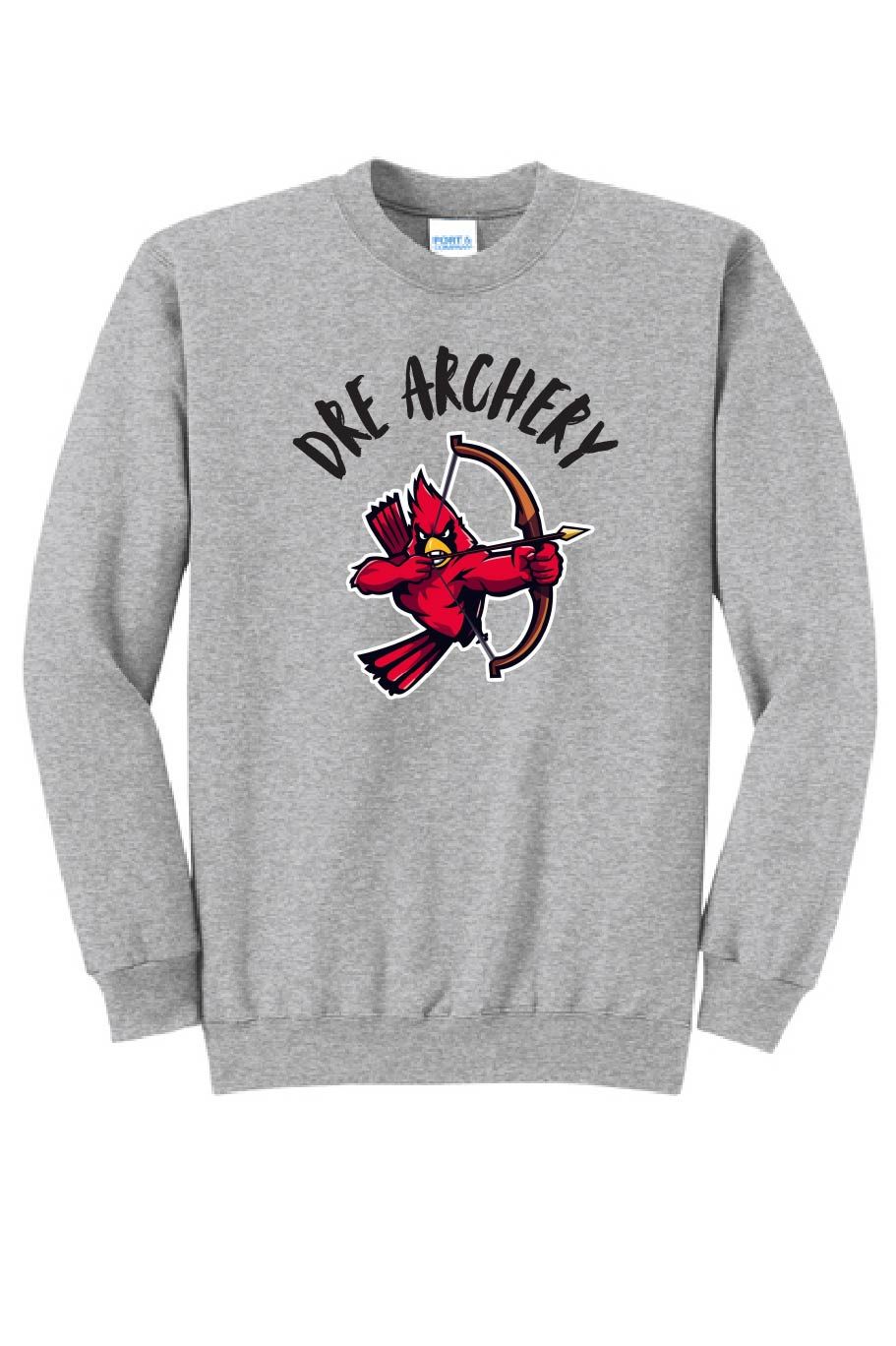 UNISEX GREY CREWNECK