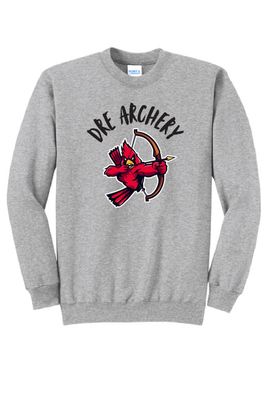 UNISEX GREY CREWNECK