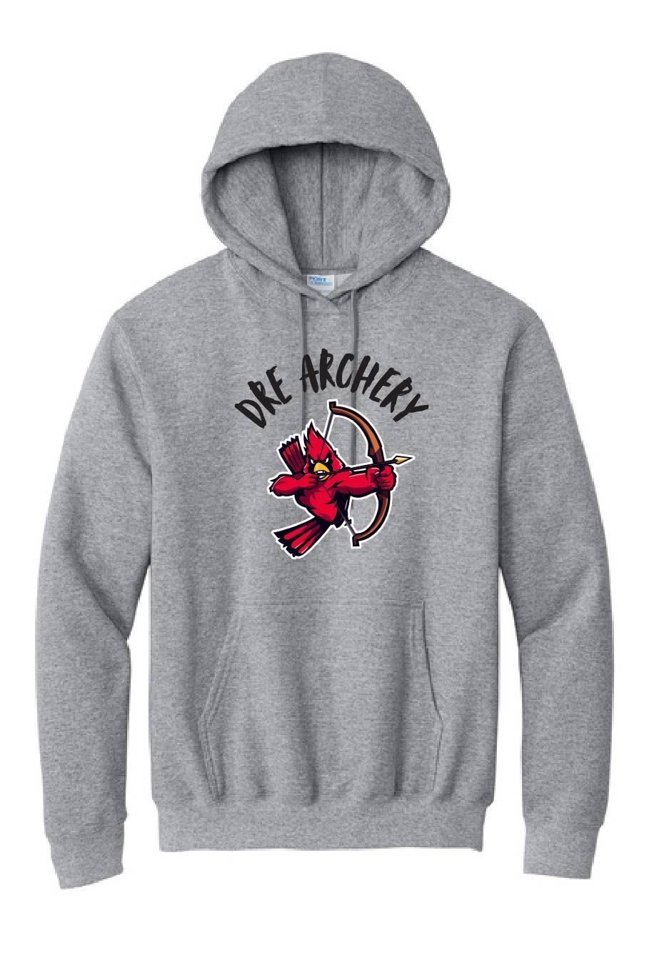 UNISEX GREY HOODIE