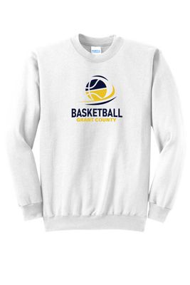 UNISEX WHITE CREWNECK