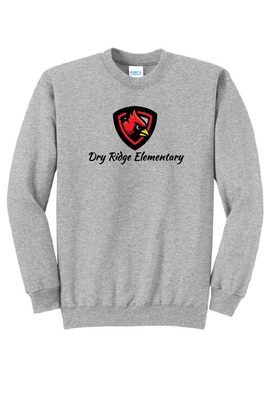 UNISEX GREY CREWNECK