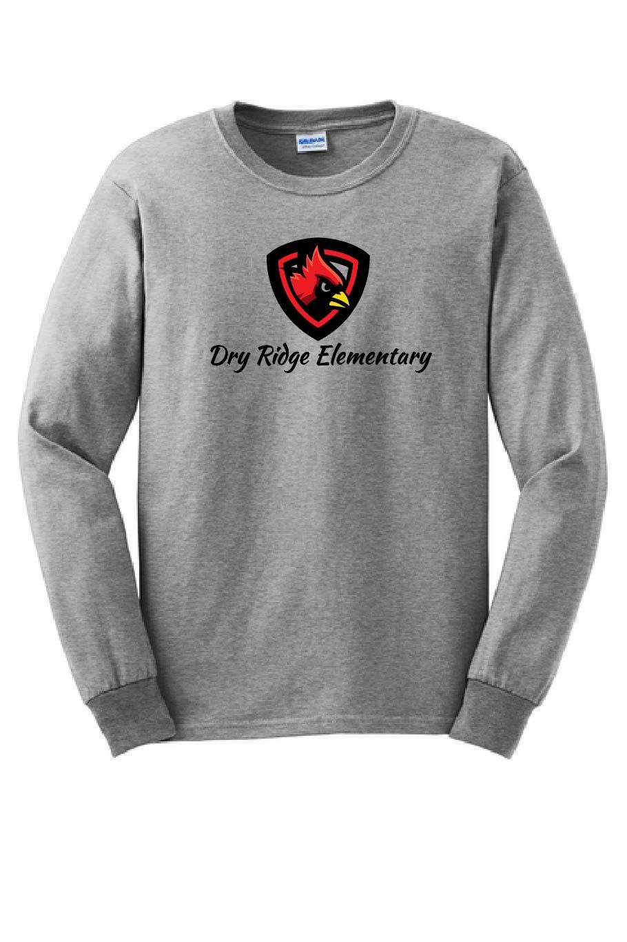 UNISEX GREY LONG SLEEVE