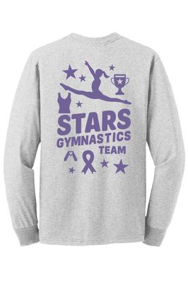 UNISEX GREY LONG SLEEVE