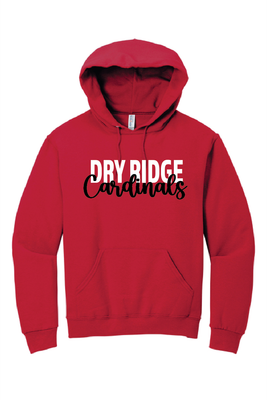 UNISEX RED HOODIE