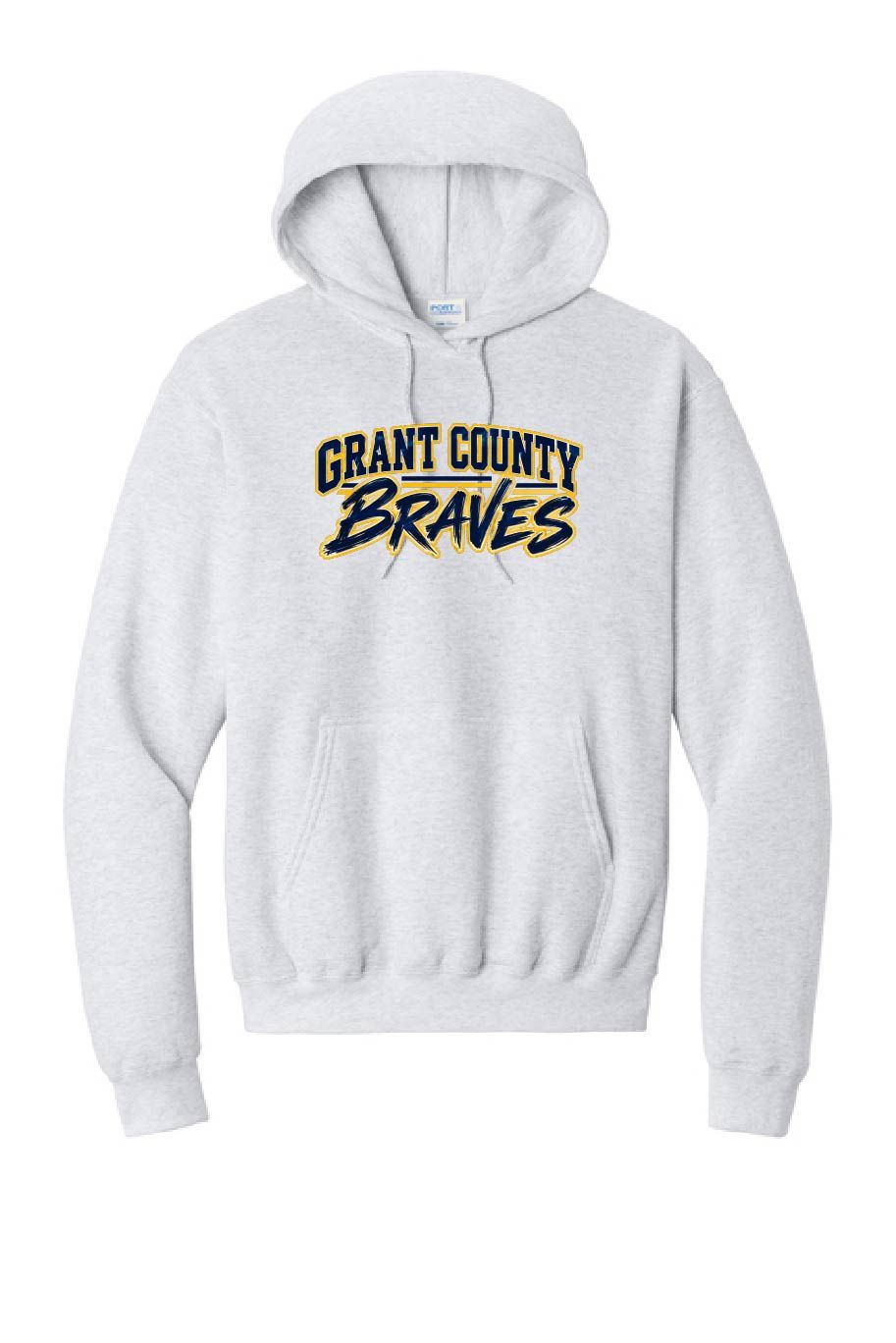 UNISEX ASH GREY HOODIE