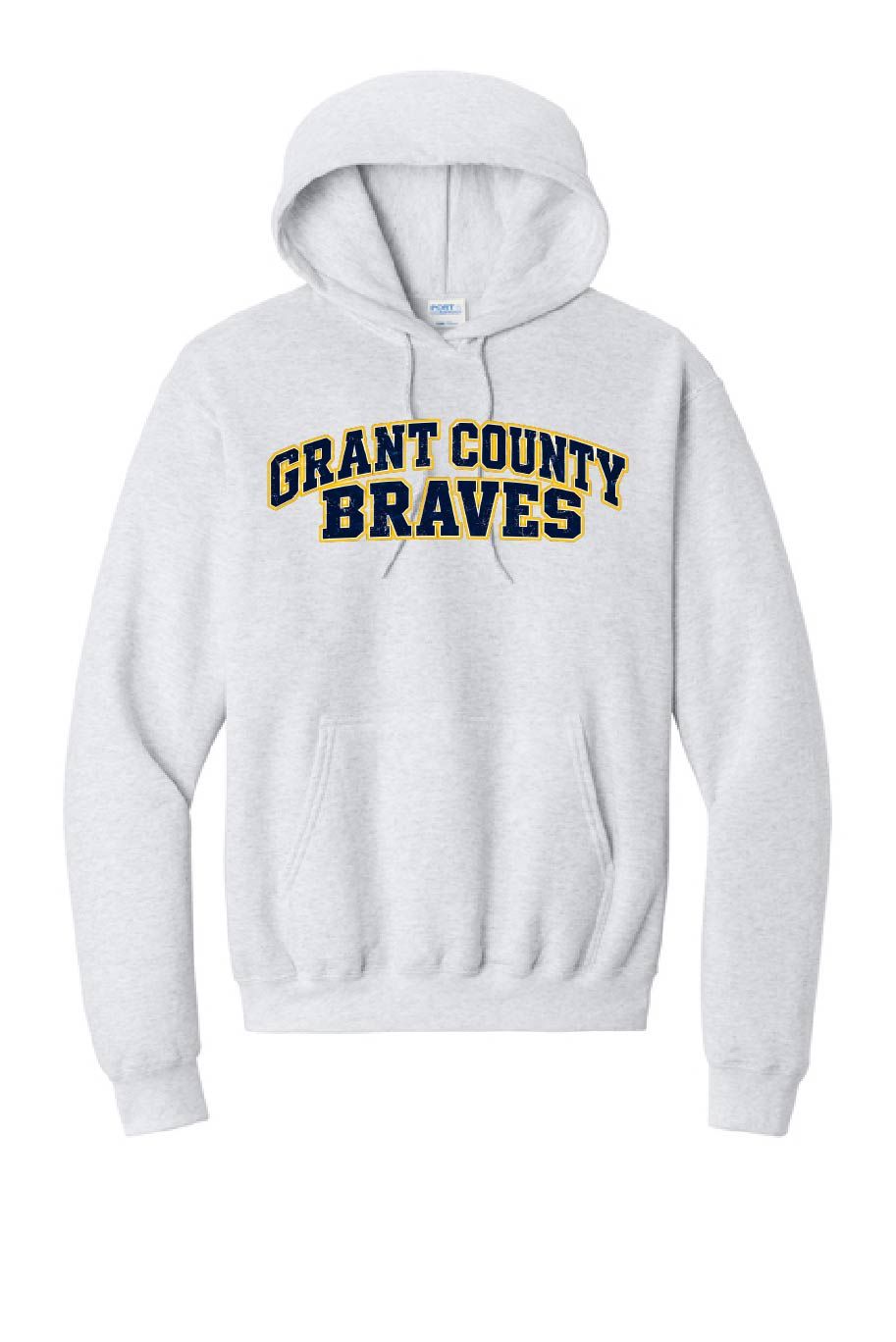UNISEX ASH GREY HOODIE