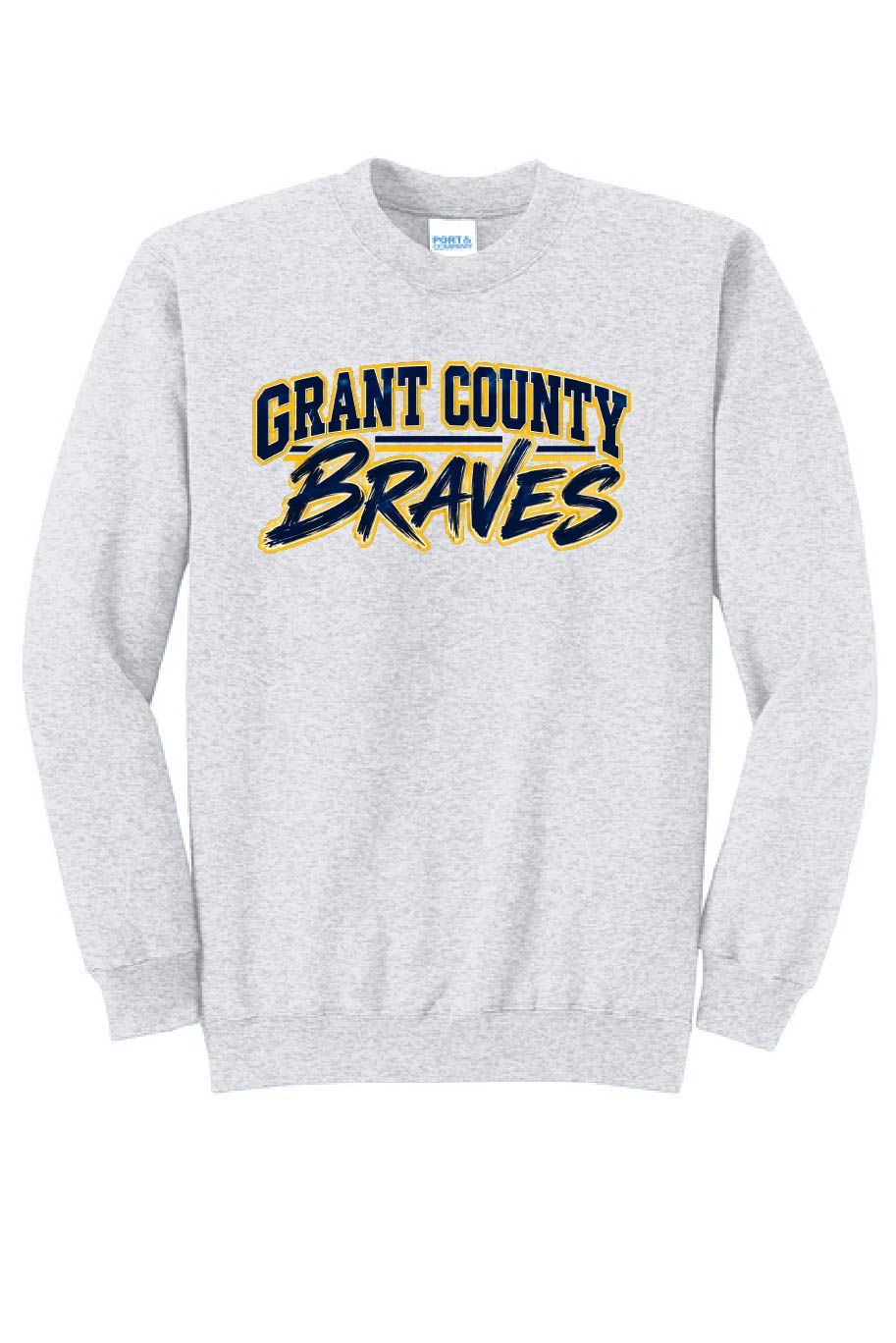 UNISEX ASH GREY SWEATSHIRT