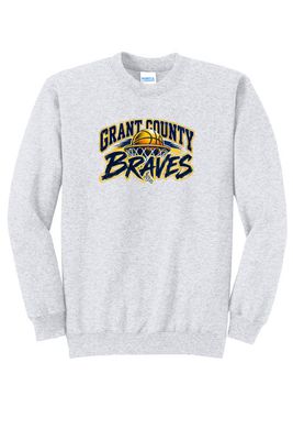 UNISEX ASH GREY CREWNECK