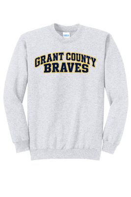UNISEX ASH GREY CREWNECK