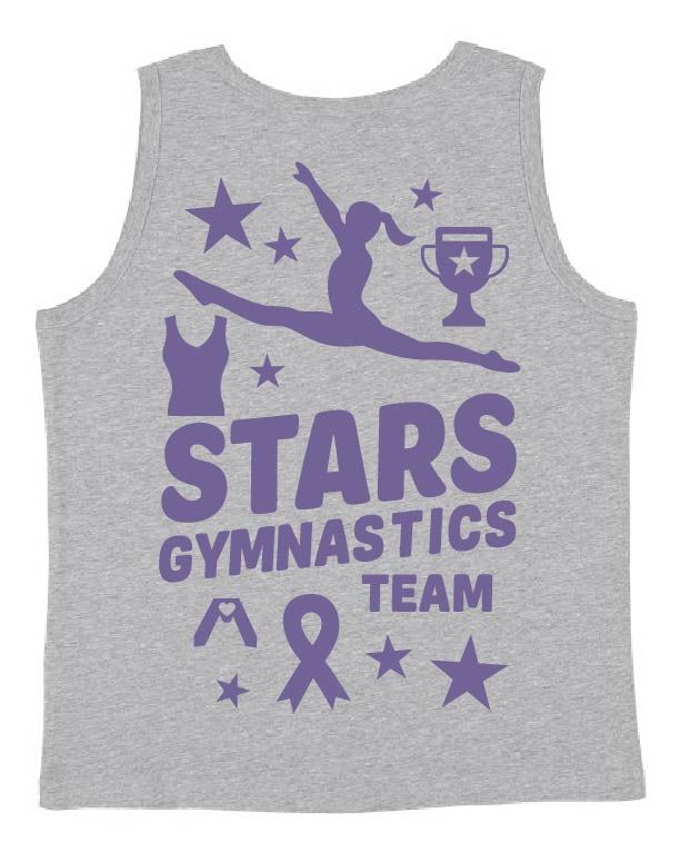 GIRLS GREY TANK