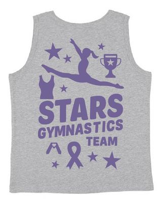 GIRLS GREY TANK