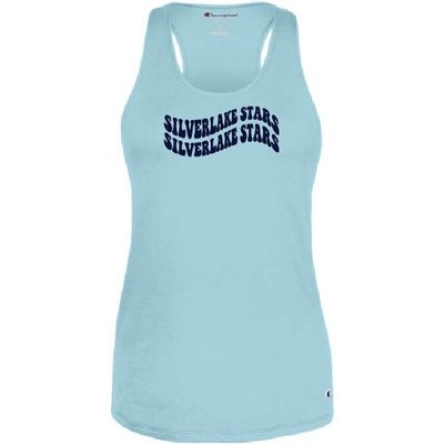 GIRLS/WOMEN'S PALE BLUE RACERBACK TANK