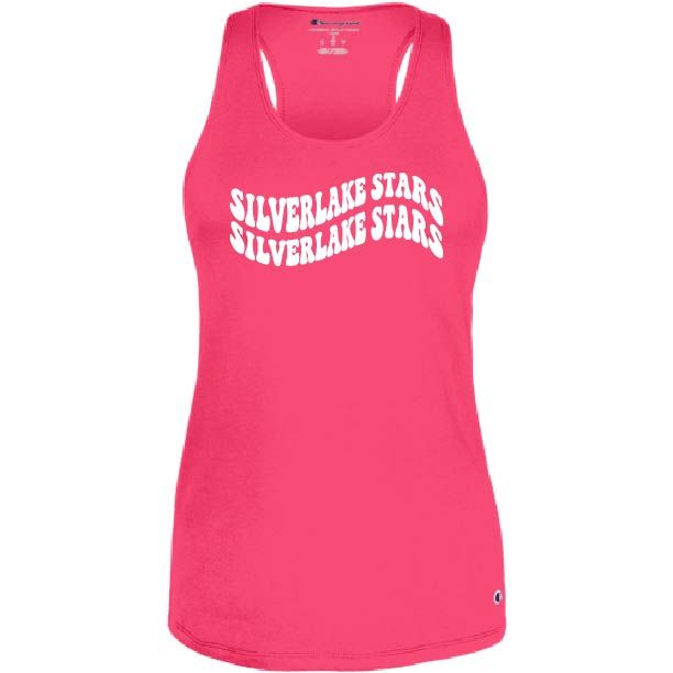 GIRLS/WOMENS PINK RACERBACK TANK