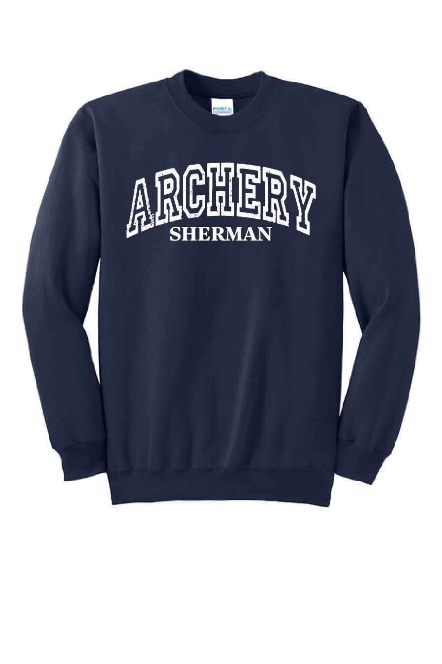 UNISEX NAVY CREWNECK